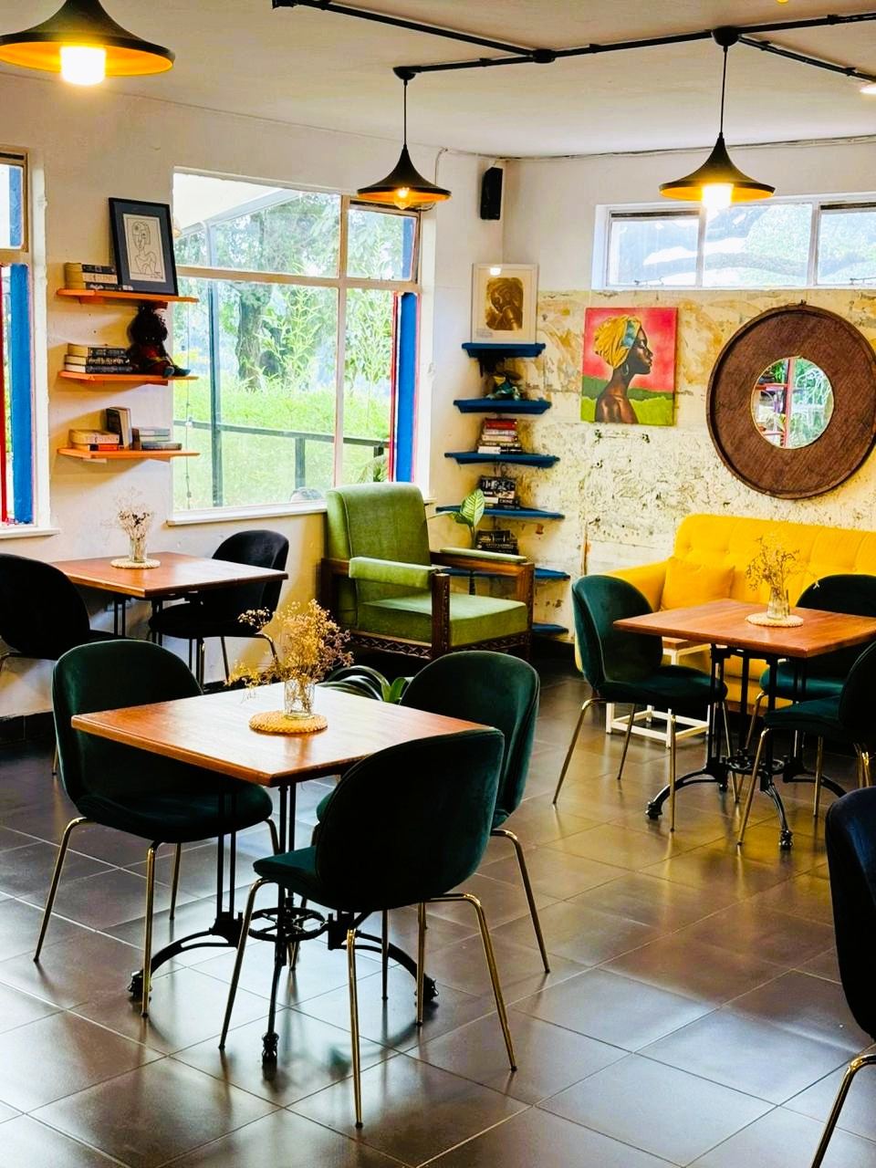 Lava Latte restaurant interior design State House Road Nairobi by Art Le Chic